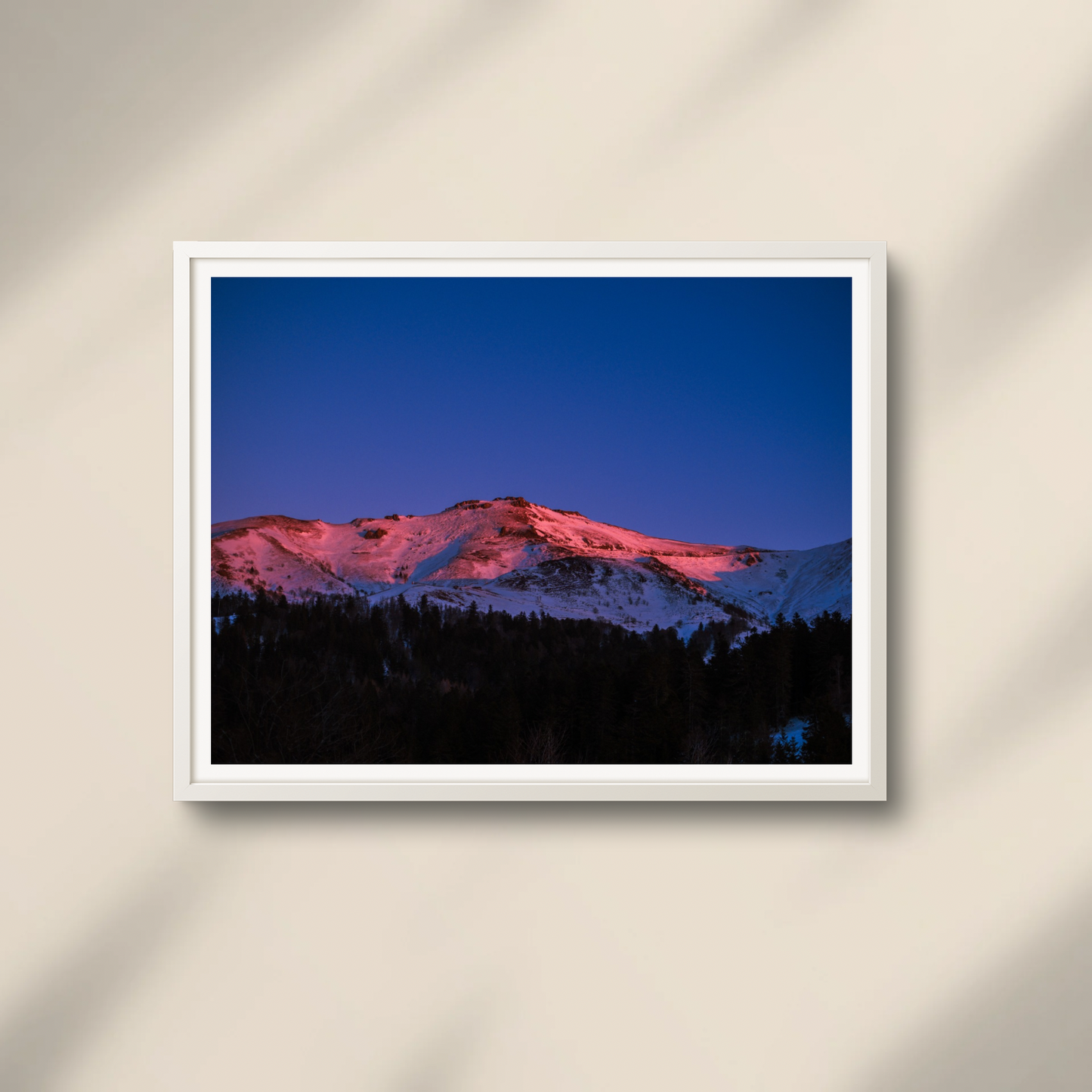 Pink mountain